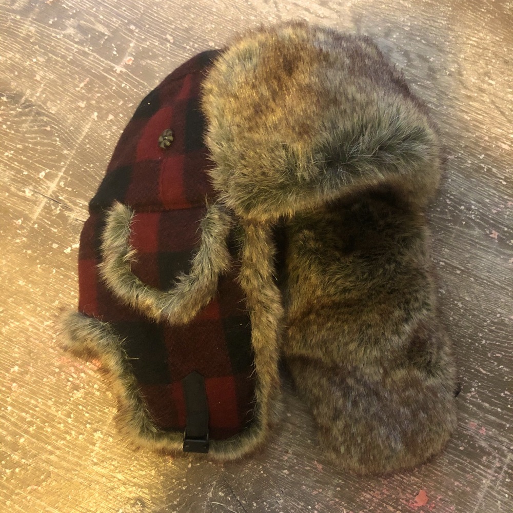 Trapper Ushanka Pilot Wool Blend Winter Hat